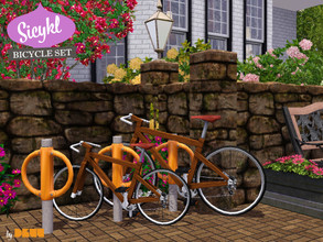 Sims 3 — Sicykl Bicycle Set by D3VV — Bicycles, who doesnt love them. Leave the car behind and take the bike instead and