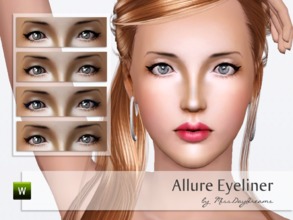 Sims 3 — Allure Eyeliner by MissDaydreams — Delicate eyeliner for your Sims! Hope you like it... :) Gender: Female only
