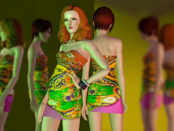 Sims 3 — May by -April- — I'm back! Whee! Hot days finally came, so I decided to create something really sunny;) Not