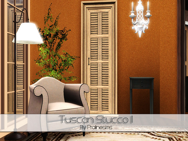Sims 3 — Tuscan Stucco II by Pralinesims — By Pralinesims under: Paint