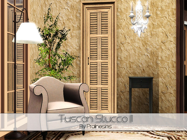 Sims 3 — Tuscan Stucco III by Pralinesims — By Pralinesims under: Paint