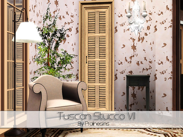 Sims 3 — Tuscan Stucco VII by Pralinesims — By Pralinesims under: Paint