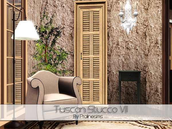 Sims 3 — Tuscan Stucco VIII by Pralinesims — By Pralinesims under: Paint