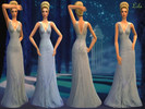 Sims 2 — Cinderella Inspired Evening Gown by LolaG123 — A modern and more fitted twist on Cinderella\'s blue gown
