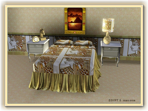 Sims 3 — Egypt 4 - Cleopatra pattern by marcorse — 