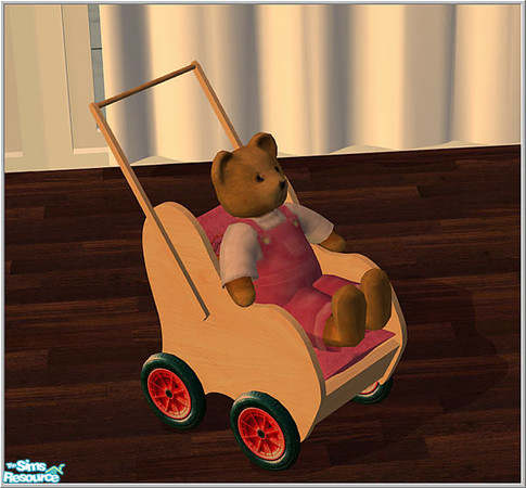 Sims 2 — 7. december-    dolls pram by Birgit43 — deco item