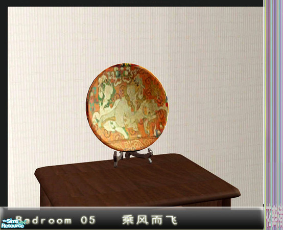 Sims 2 — Huabanzhu Bedroom 05 - plate by huabanzhu — 