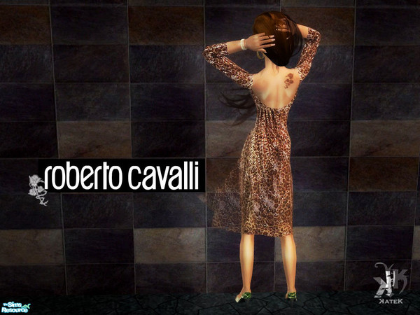 Sims 2 — Roberto Cavalli dresses by K@ — Hi! I\'m still without internet connection at home, and this is illegal upload