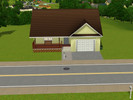 Sims 3 — Suburbia Petite by Revenwyn — 1 BR/ 1 BA This classic one bedroom starter has more than the usual amenities: it