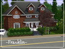Sims 3 — Franklin-Unfurnished  by tyrell — This house is a lovely family home. It has 3 bedrooms and 3 bathrooms, a