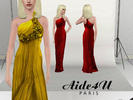 Sims 3 — Anne Hathaway Oscar gown by Aide4U2 — New dress - Worn by Anne Hathaway at the 2008 Academy Awards.