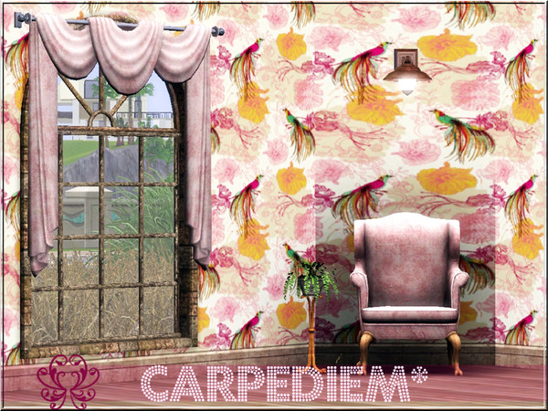 Sims 3 — Carpediem's Peacock Pattern by carpediemSn — Peacock pattern by CaRpeDiem (TSR)