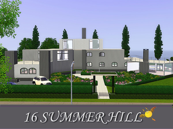 Sims 3 — evi 16 summer hill by evi — Are your favorite sims family the richer in town? Then this is the house they are