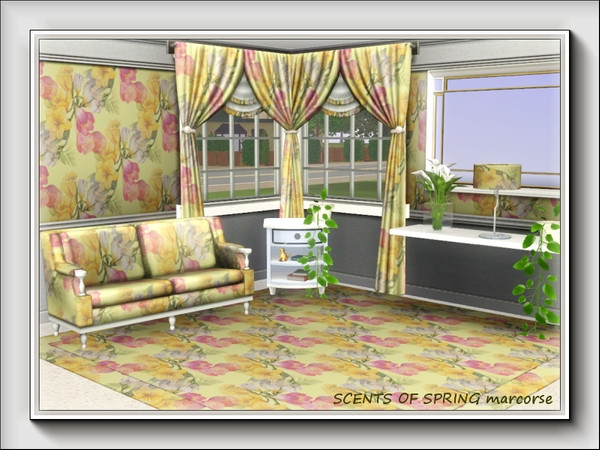 Sims 3 — Scents of Spring pattern by marcorse — I think the perfumed Freesia is one of the most beautiful of the spring