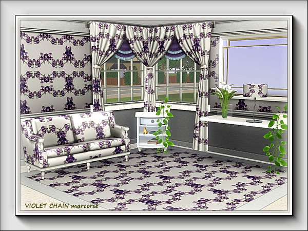 Sims 3 — Violet Chain pattern by marcorse — Another late winter delight - the perfume is light and delicate, but