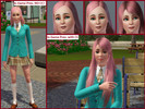Sims 3 — Akashiya Moka v.2 by katyuwka_angel2 — Sim version of character from Rozario to Vampire: Moka Akashiya - A Human