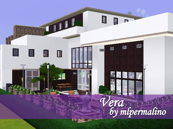 Sims 3 — Vera (no CC) by mlpermalino2 — This house has gone a long way. It was supposed to be unveiled last May 27,