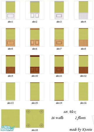 Sims 2 — Set Alex by Ktosiu111 — xxx