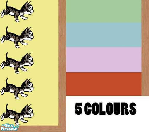 Sims 2 — Cat set (wood) by milla184 — ;)