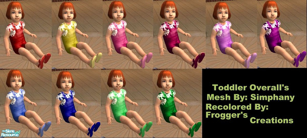 Sims 2 — Toddler Heart Overalls by frogger1617 — Overalls for you toddler Sims. Mesh by Simphany