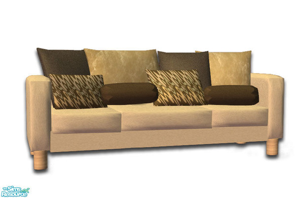 Sims 2 — Jardine Livingroom Set - Mesh Sofa by nikisatez05 — 8 New Meshes. Three-Seat Sofa, Tablelamp, Endtable,