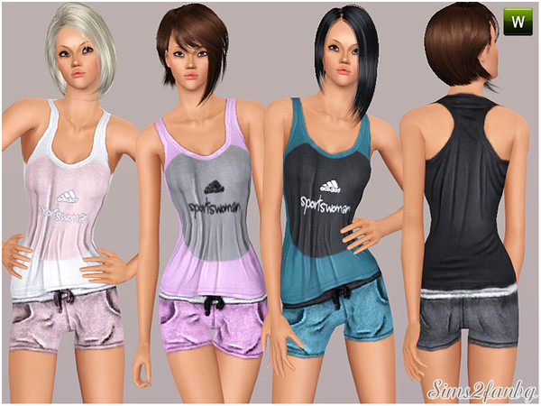 Sims 3 — 231 by sims2fanbg — .:231:. Items in this Set: Top in 3 recolors,Recolorable,Launcher Thumbnail. Bottom in 3