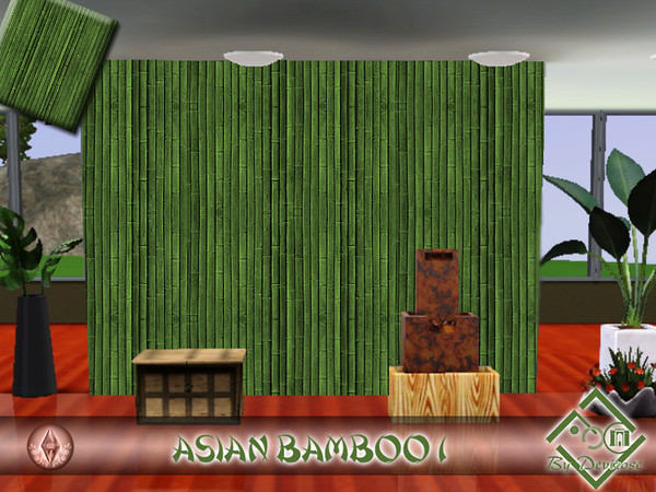 Sims 3 — Asian Bamboo1 by Devirose — -No need Expansion packs,base game compatible-Enjoy^^