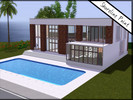 Sims 3 — Shoreline Point - 3br, 3ba by VampireAngel172 — This modern home suits up to a family of 4 sims with 3 stylish