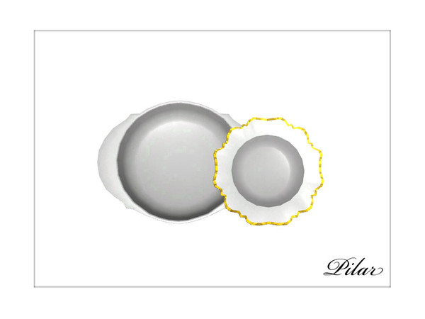 Sims 3 — GingerbreadTrays by Pilar — Creado por Pilar para sims3