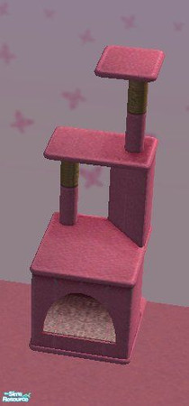 Sims 2 — Calli\'s Kitty Chic - Rose - Kitty Condo by Callisto149 — Sorry dog lovers, it\'s all about the kittys. A whole