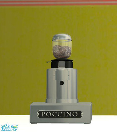 Sims 2 — Espressomachine - Coffeemill (deco) by ShinoKCR — 