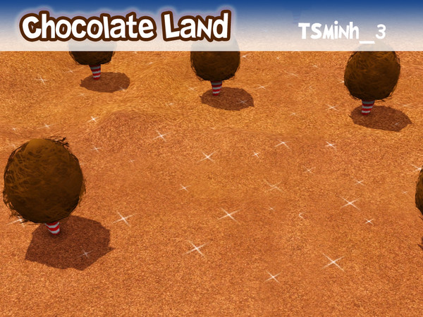 Sims 3 — Chocolate Land by TsminhSims — Let's feel the taste of chocolate in summer. It 's kool.