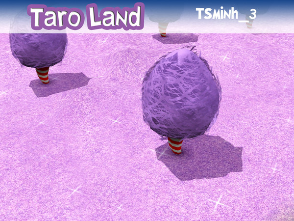 Sims 3 — Taro Land by TsminhSims — Let's feel the taste of taro in summer. It 's kool.