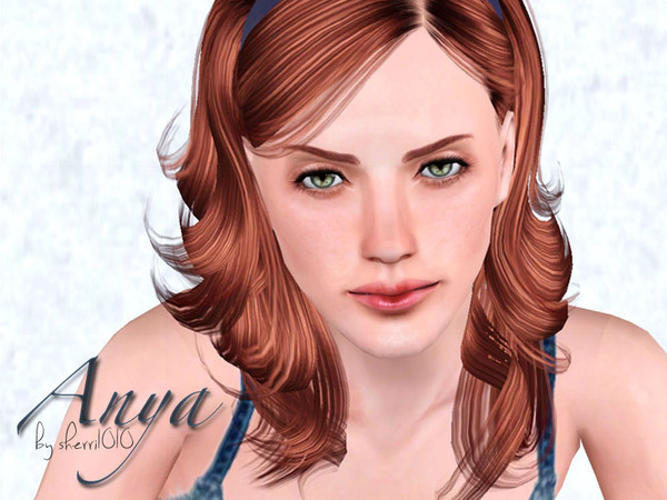 Sims 3 — Anya by sherri10102 — Mischievous, playful and carefree, Anya is a whirlwind of laughter and fun. People are