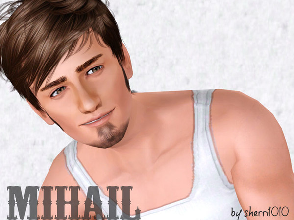 Sims 3 — Mihail  by sherri10102 — Slightly inspired by too many Enrique MTVs, Mihail is of Spanish-Portuguese descent. A