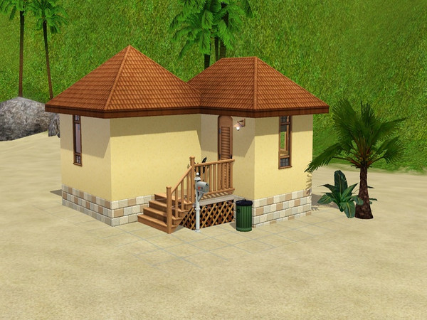 Sims 3 — Sandy Single by diamonddove062 — A tiny lot and a tiny house for those single sims who really don't want to pay