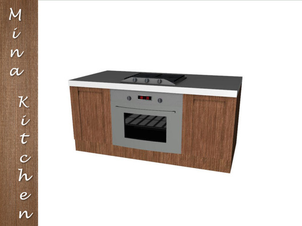 Sims 3 — Mina Deco Oven by IrishStar — Mina Deco Oven Part of the mina kitchen by IrishStar @ TSR 2102