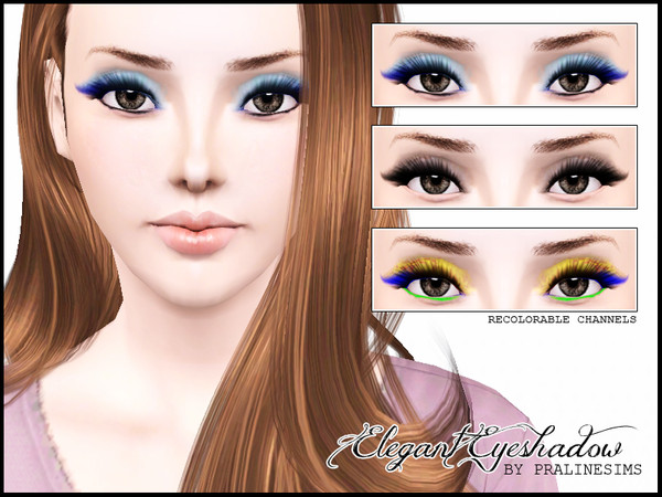 Sims 3 — Elegant Eyeshadow by TSR Archive — New sparkling, beautiful eyeshadow for your sims! Your sims will love their