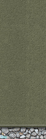 Sims 2 — Studio K Stucco & Rock Plinth - Moss by StudioKhagerks — 