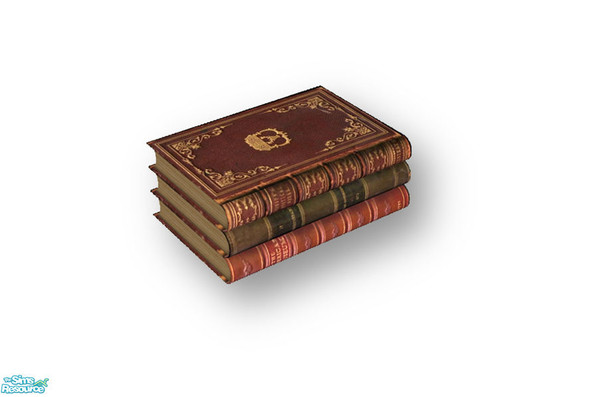 Sims 2 — Livingroom Objects Books - Horizontal 3 Recol01 by Padre — 3 plants, sofa and armchair and some books. New