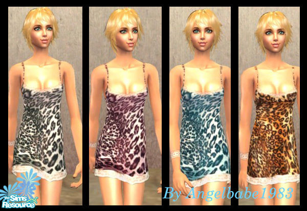 Sims 2 — Reece Set by Angelbabe1983 — Here is a set for your Female Adult Sims. It\'s a nightie that i have also made for