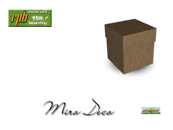 Sims 3 — S3C Miro deco by ruhrpottbobo — S3C Miro deco by ruhrpottbobo 