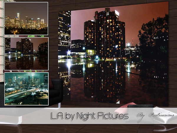 Sims 3 — LA by Night Pictures by Pralinesims — By Pralinesims