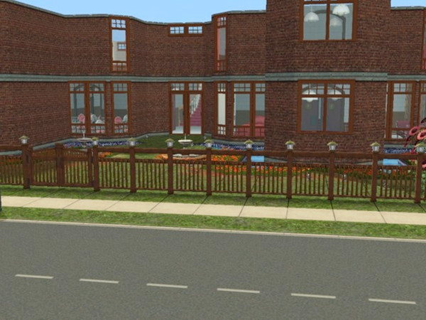 Sims 2 — Luxury Dorms by kkarenmanzi2 — This is a dorm University. Locker areas are on both the first and second floors.