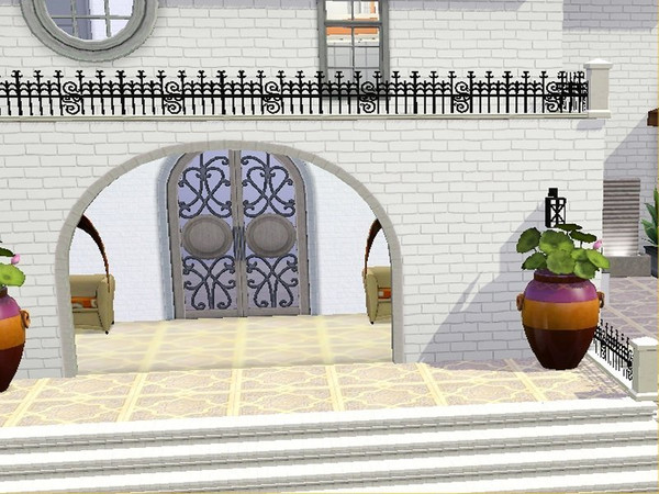 Sims 3 — whispy white brick by whisperingsim — A classic white brick pattern, found in masonry