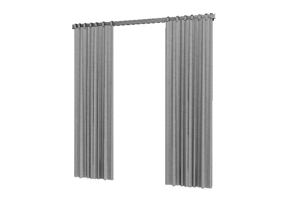 Sims 3 — Ikea Inspired Boliden Living Curtains by TheNumbersWoman — Inspired by Ikea, Priced reasonbly by design. By