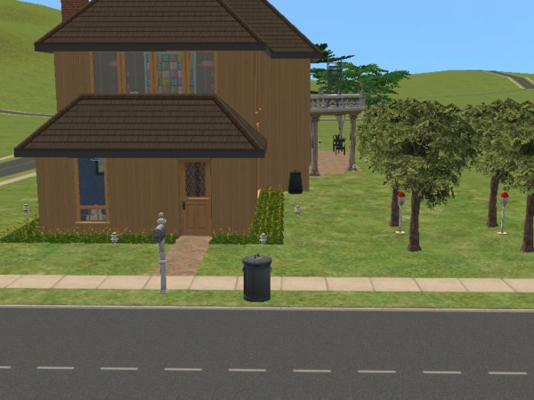 Sims 2 — 1 Clancy Boulevard by praisethelord — 1 Clancy Boulevard is a small yet upscale home for your wealthy small Sim