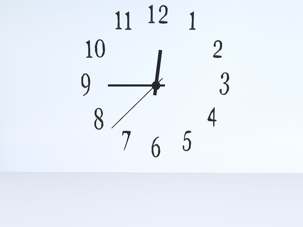 Sims 3 — Design A wall clock by Arelien — Design A wall clock