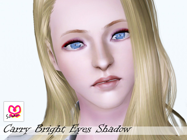 Sims 3 — Carry Bright Eyes Shadow by Susan372 — This eye shadow is put around the eyes with black.Have a little small