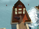 Sims 3 — Lost at sea (unfurnished) by Mjau — A small simple lot with sea view for your sim. This lot has got a kitchen,